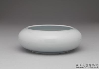 图片[2]-Brush washer with sky blue glaze, Qing dynasty, Kangxi reign (1662-1722)-China Archive